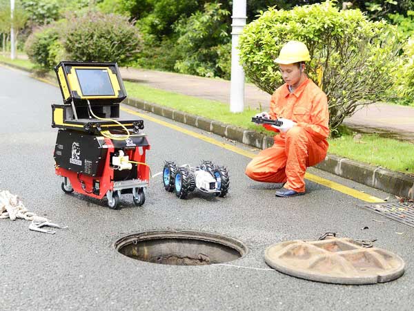 敦化管道机器人检测